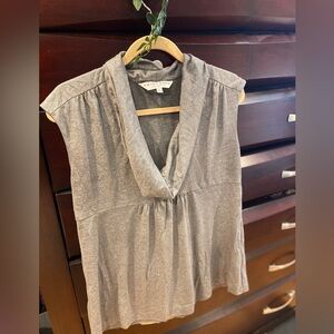 Shimmery gray tank